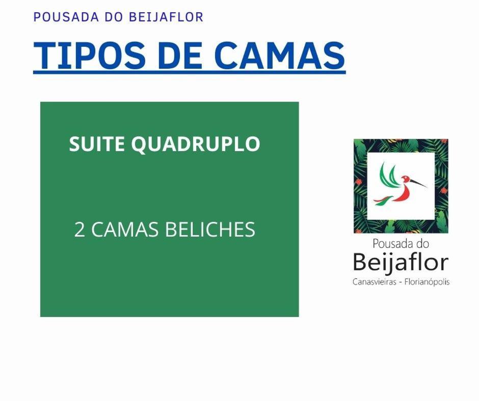 Pousada Do Beijaflor Florianópolis Exterior foto